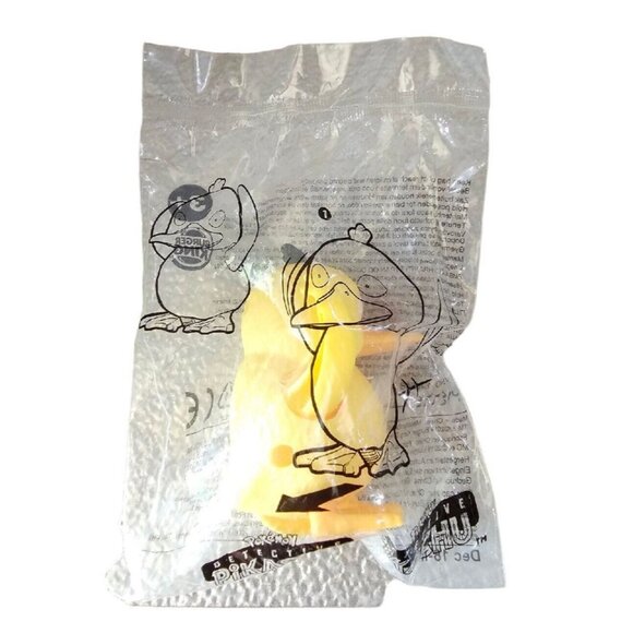Pokemon Detective Pikachu Movie Burger King Meal Psyduck Toy 2019 BRAND NEW - Picture 1 of 3